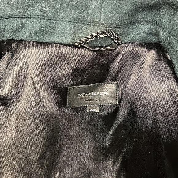 Mackage 3/4 length  wool pea coat size XS - Picture 9 of 9